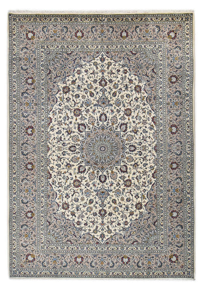 Keshan Teppich 250x352cm - Perserteppich - grau