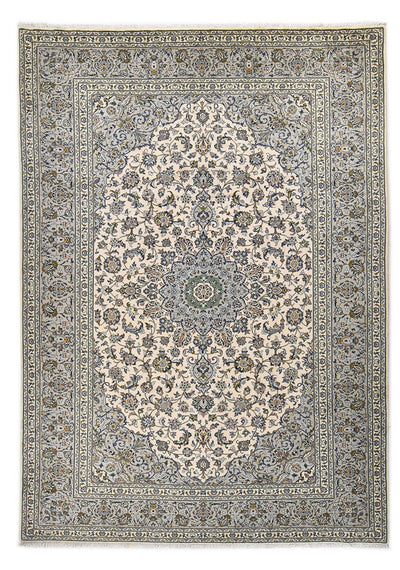 Keshan Teppich 248x347cm - Perserteppich - grau