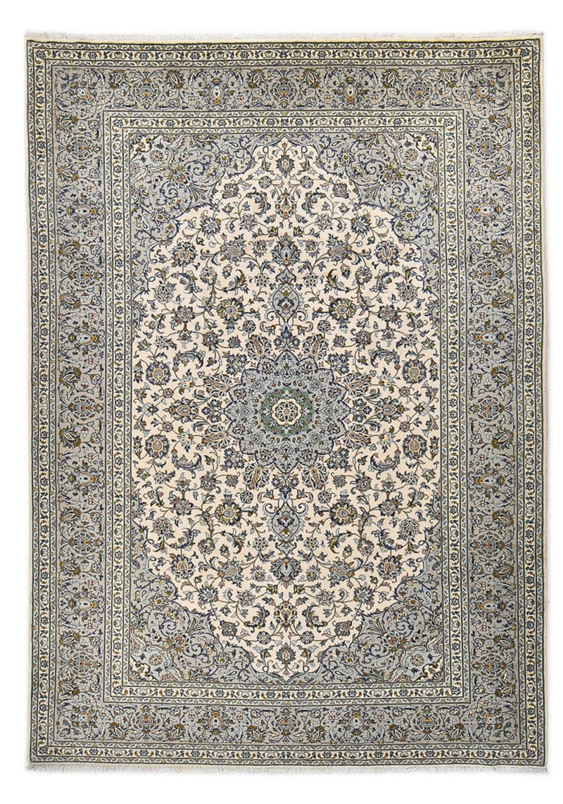 Keshan Teppich 248x347cm - Perserteppich - grau