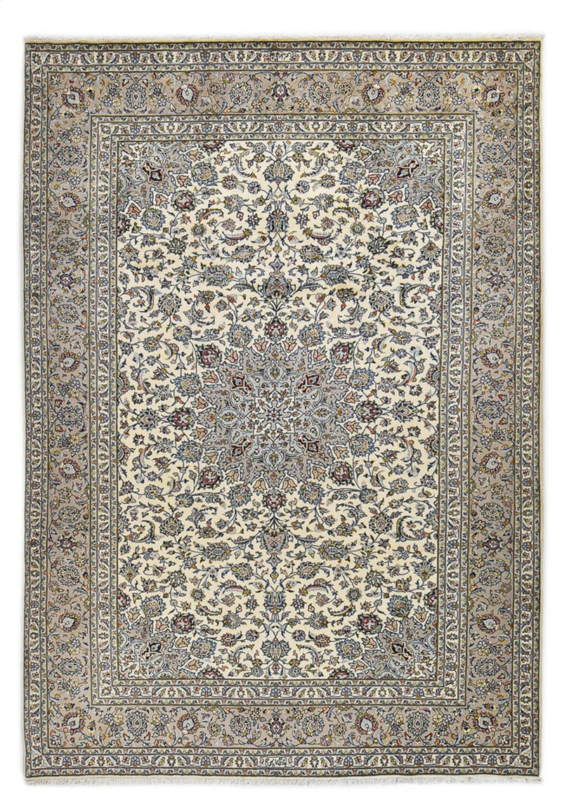 Keshan Teppich 250x355cm - Perserteppich - sand