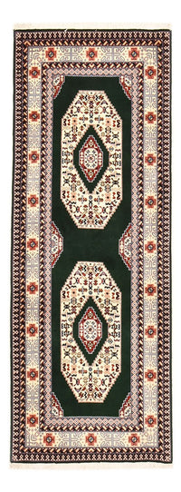 Täbriz - 50 Raj Teppich 74x202cm - Perserteppich - dunkelblau – product image