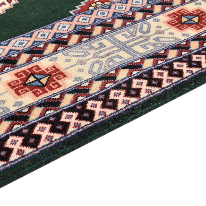 Täbriz - 50 Raj Teppich 74x202cm - Perserteppich - dunkelblau