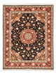 Täbriz - 50 Raj Teppich 153x200cm - Perserteppich - dunkelblau