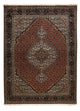 Täbriz - 40 Raj Teppich 150x203cm - Perserteppich - dunkelrot