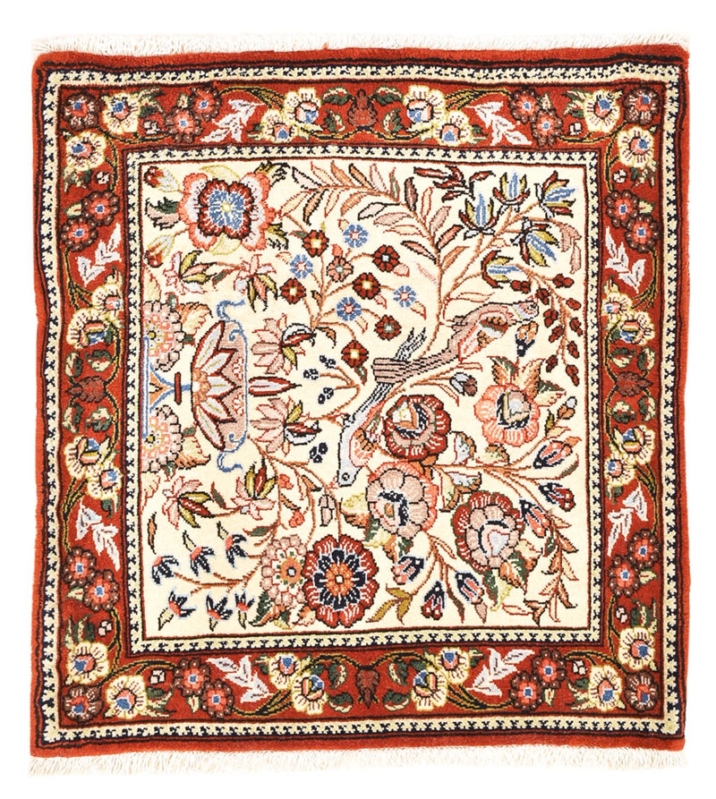 Maschad Teppich 70x76cm - Perserteppich - mehrfarbig
