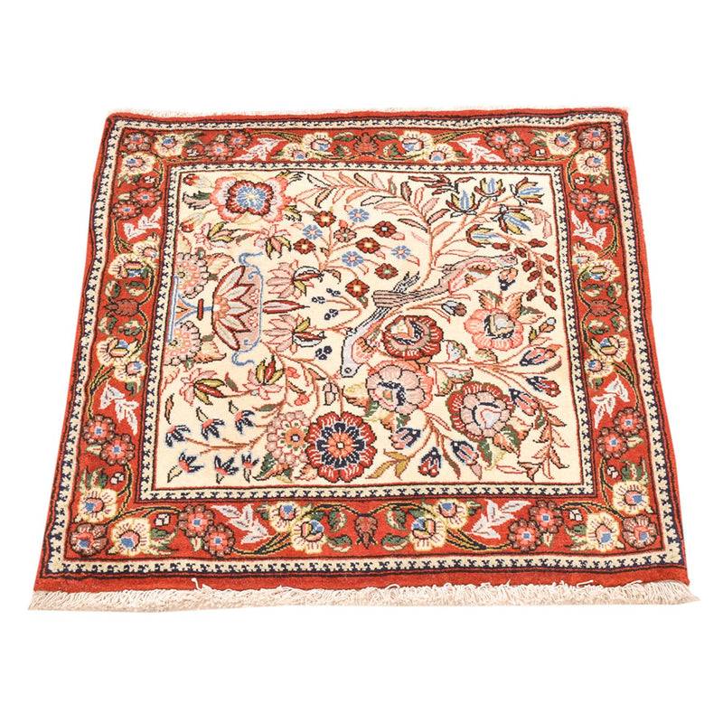 Maschad Teppich 70x76cm - Perserteppich - mehrfarbig
