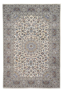 Keshan Teppich 233x340cm - Perserteppich - grau – product image