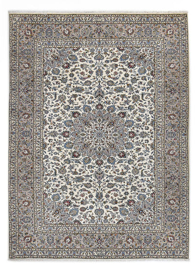 Keshan Teppich 255x354cm - Perserteppich - grau