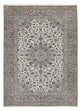 Keshan Teppich 255x354cm - Perserteppich - grau