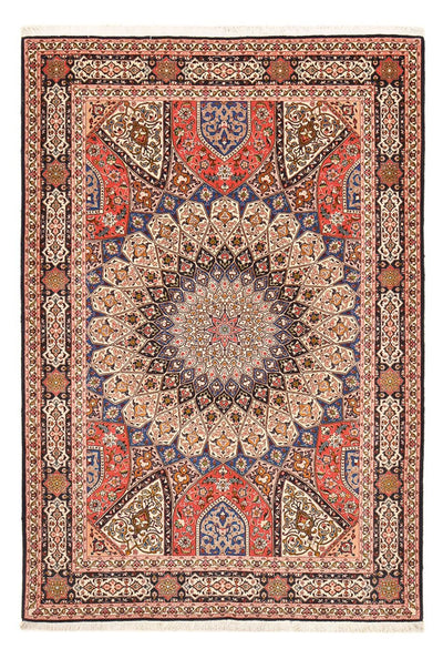 Täbriz - 50 Raj Teppich 165x251cm - Perserteppich - mehrfarbig