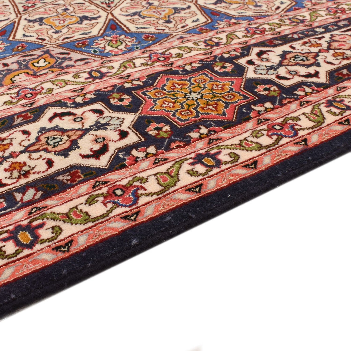 Täbriz - 50 Raj Teppich 165x251cm - Perserteppich - mehrfarbig