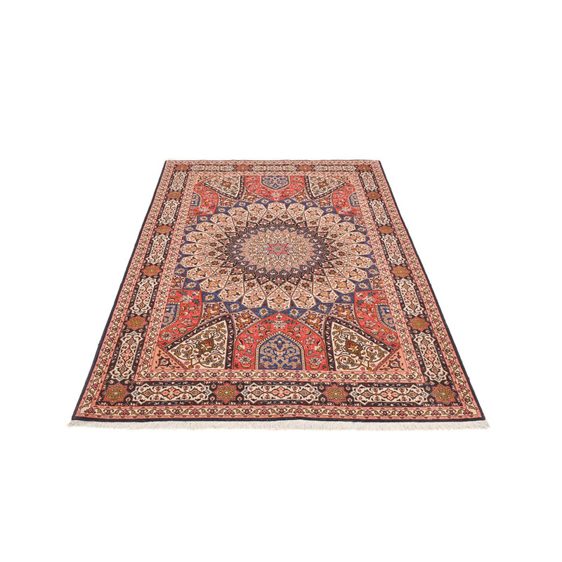 Täbriz - 50 Raj Teppich 165x251cm - Perserteppich - mehrfarbig
