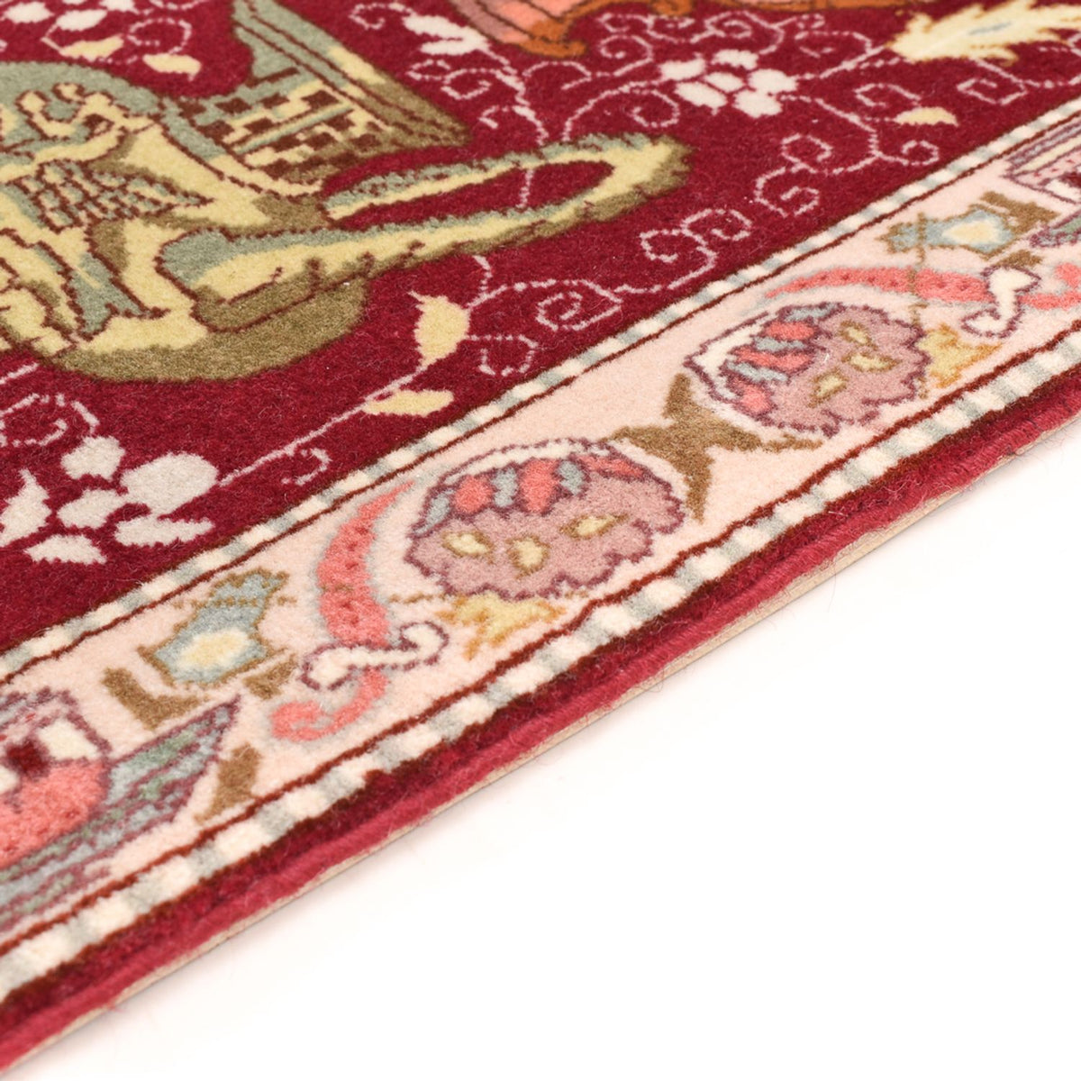 Täbriz - 50 Raj Teppich 64x92cm - Perserteppich - mehrfarbig