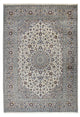 Keshan Teppich 250x355cm - Perserteppich - grau