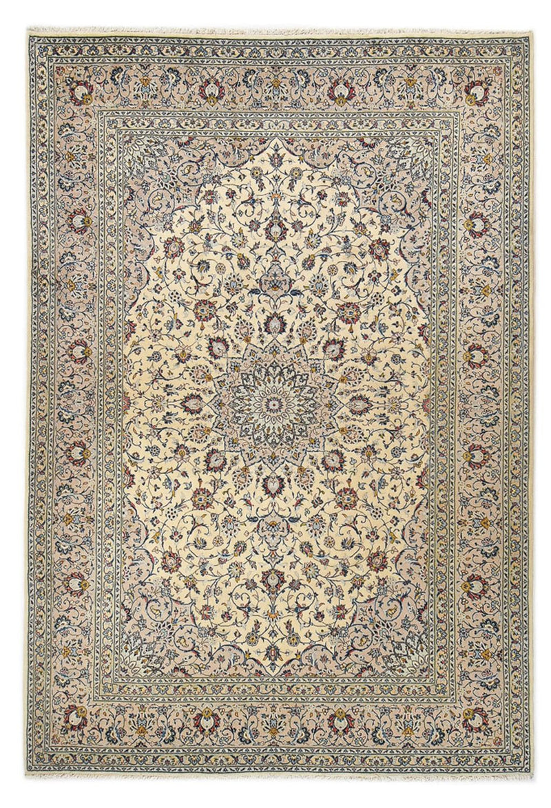 Keshan Teppich 242x348cm - Perserteppich - sand