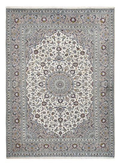 Keshan Teppich 250x349cm - Perserteppich - grau