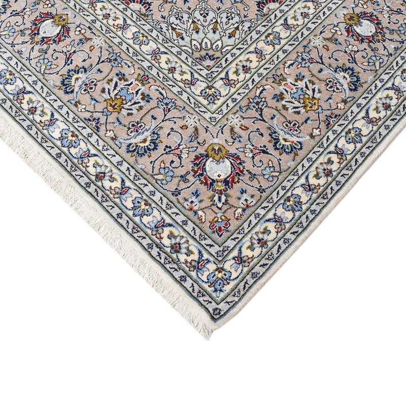 Keshan Teppich 250x349cm - Perserteppich - grau