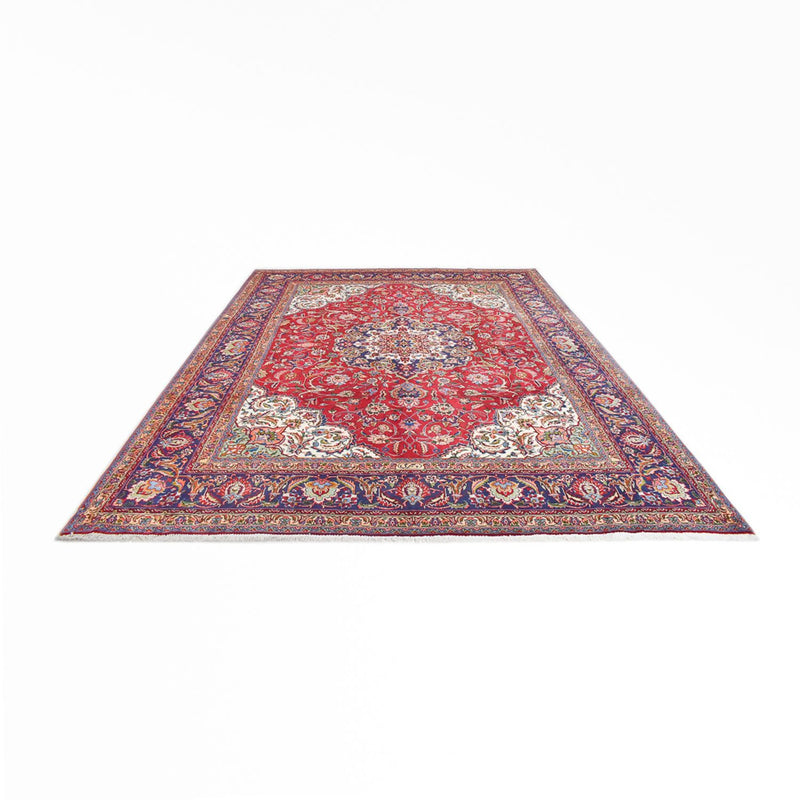 Täbriz - 40 Raj Teppich 298x390cm - Perserteppich - rot