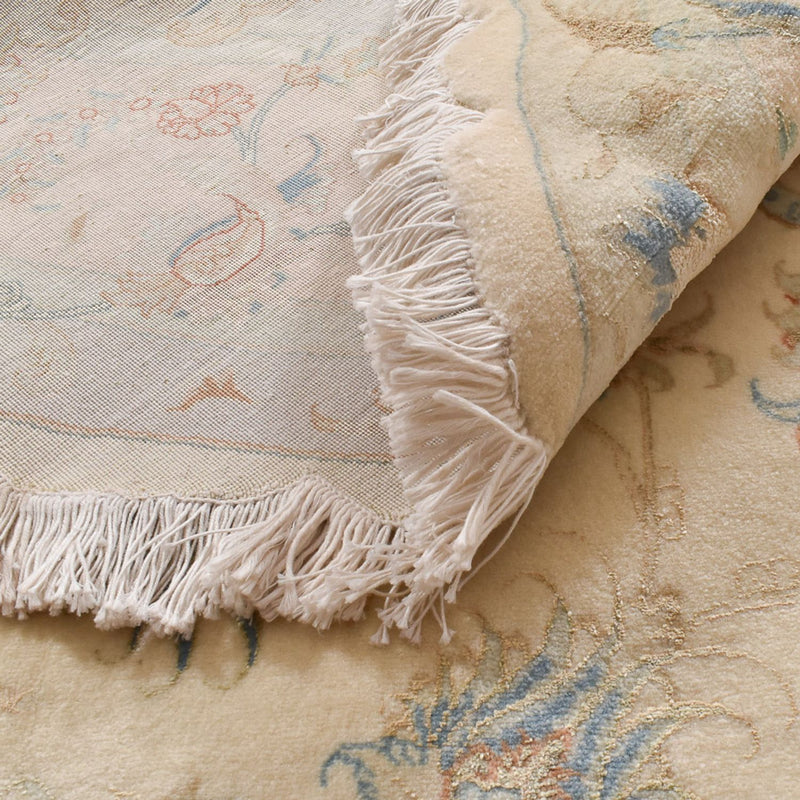 Täbriz - 60 Raj Teppich 250x250cm - Perserteppich - beige