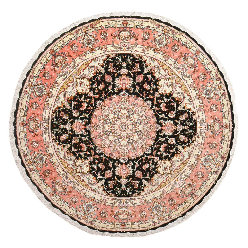 Täbriz - 60 Raj Teppich 250x250cm - Perserteppich - mehrfarbig