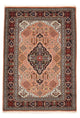 Täbriz - 50 Raj Teppich 103x147cm - Perserteppich - hellrot