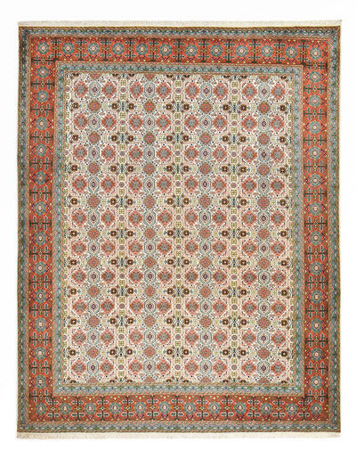 Täbriz - 40 Raj Teppich 305x395cm - Perserteppich - mehrfarbig