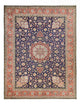 Täbriz - 40 Raj Teppich 303x402cm - Perserteppich - dunkelblau