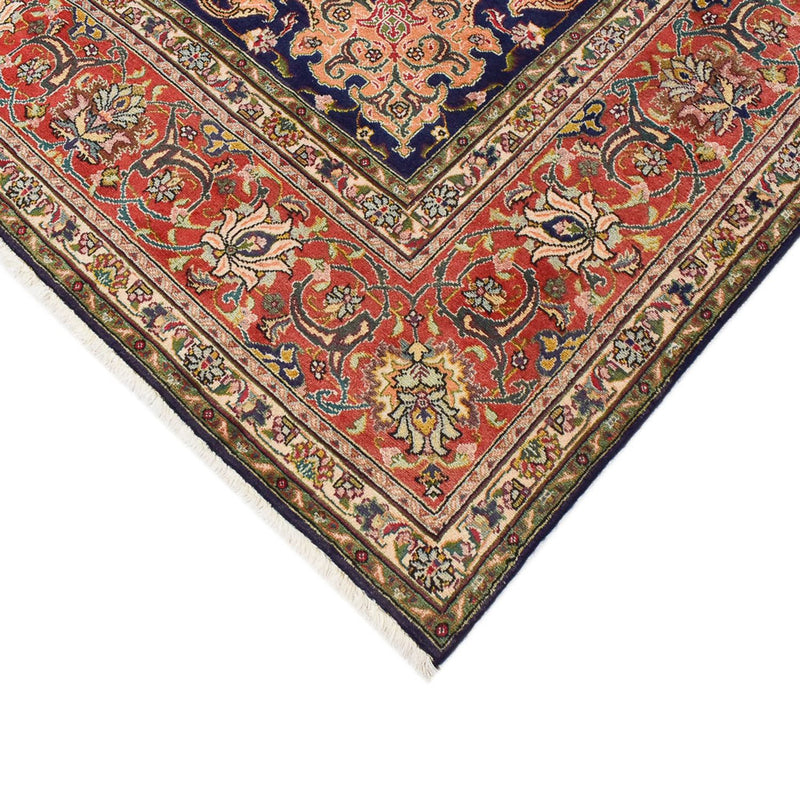 Täbriz - 40 Raj Teppich 303x402cm - Perserteppich - dunkelblau