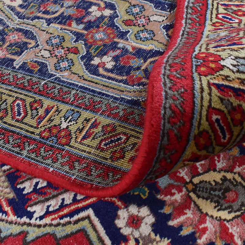 Täbriz - 40 Raj Teppich 305x376cm - Perserteppich - rot