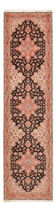 Täbriz - 50 Raj Teppich 91x352cm - Perserteppich - dunkelblau