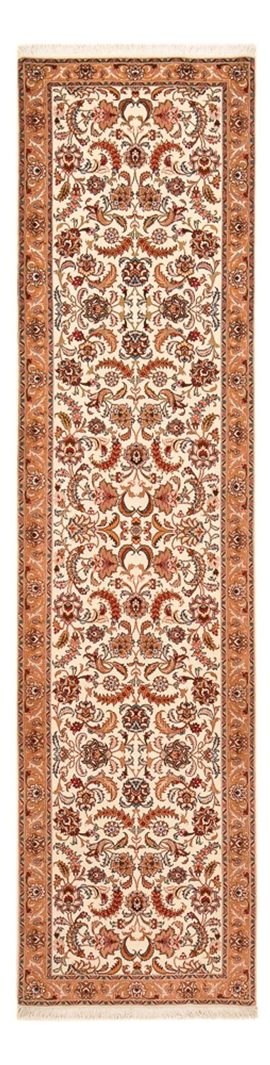 Täbriz - 60 Raj Teppich 80x314cm - Perserteppich - beige