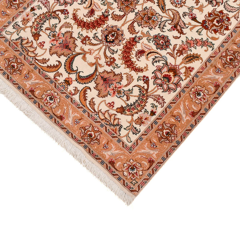 Täbriz - 60 Raj Teppich 80x314cm - Perserteppich - beige
