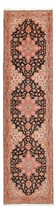 Täbriz - 60 Raj Teppich 91x350cm - Perserteppich - dunkelblau