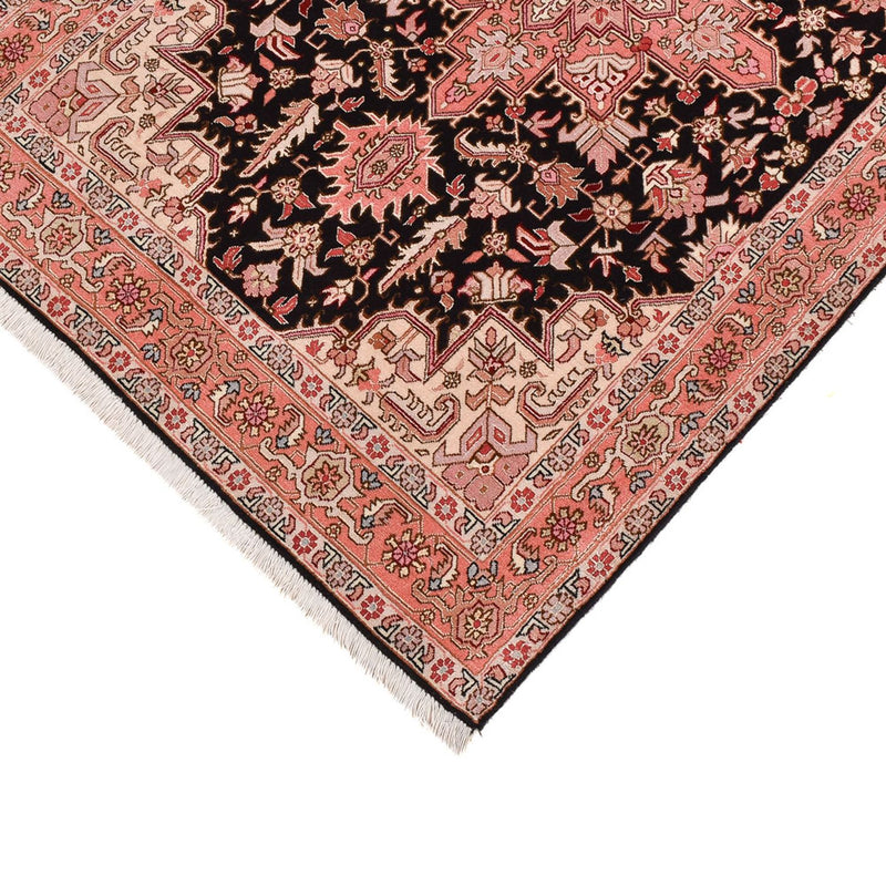 Täbriz - 60 Raj Teppich 91x350cm - Perserteppich - dunkelblau