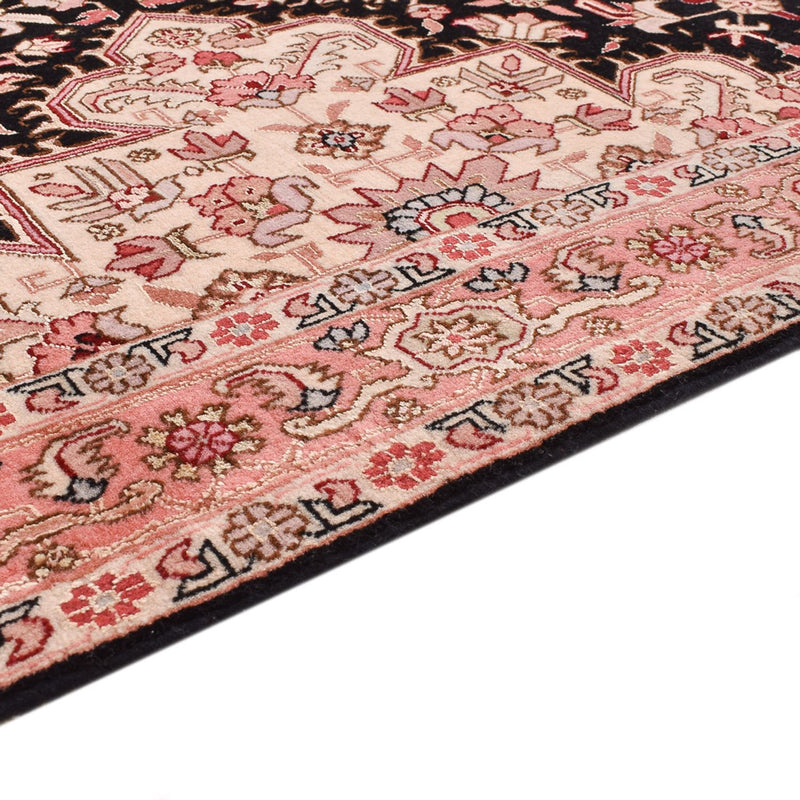 Täbriz - 60 Raj Teppich 91x350cm - Perserteppich - dunkelblau