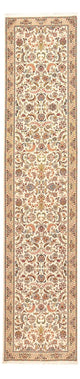 Täbriz - 50 Raj Teppich 84x405cm - Perserteppich - beige