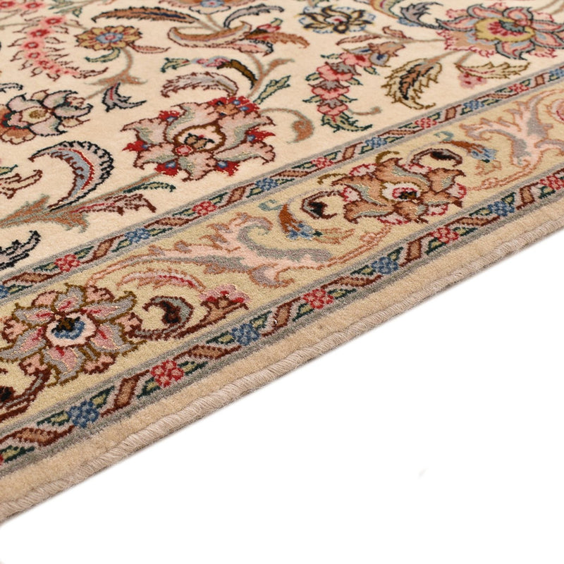 Täbriz - 50 Raj Teppich 84x405cm - Perserteppich - beige
