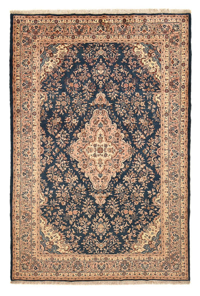 Mehraban Teppich 205x297cm - Perserteppich - dunkelblau
