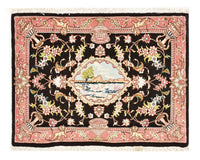 Täbriz - 50 Raj Teppich 55x72cm - Perserteppich - dunkelblau – product image