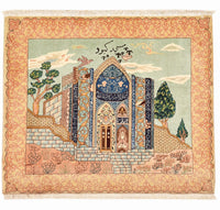 Täbriz - 50 Raj Teppich 72x87cm - Perserteppich - mehrfarbig – product image