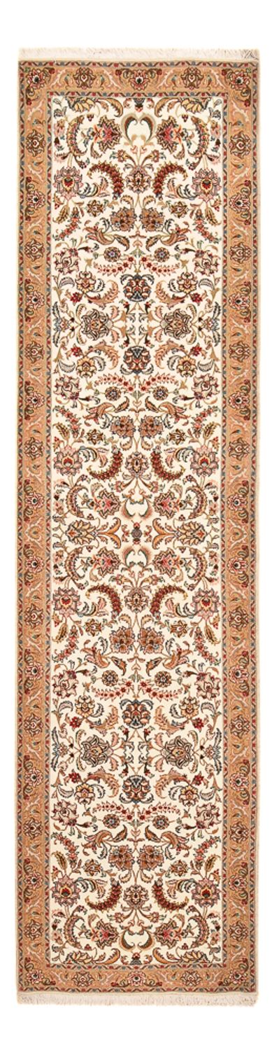 Täbriz - 60 Raj Teppich 83x320cm - Perserteppich - caramel