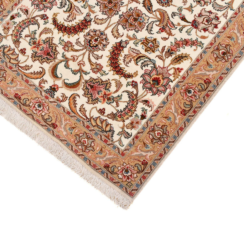 Täbriz - 60 Raj Teppich 83x320cm - Perserteppich - caramel