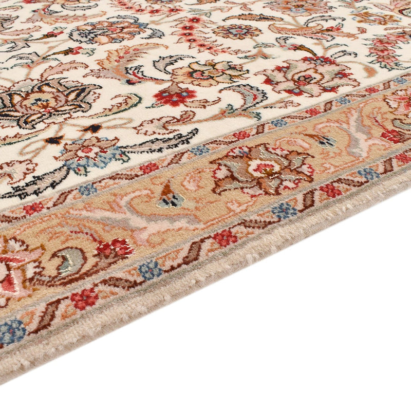 Täbriz - 60 Raj Teppich 83x320cm - Perserteppich - caramel