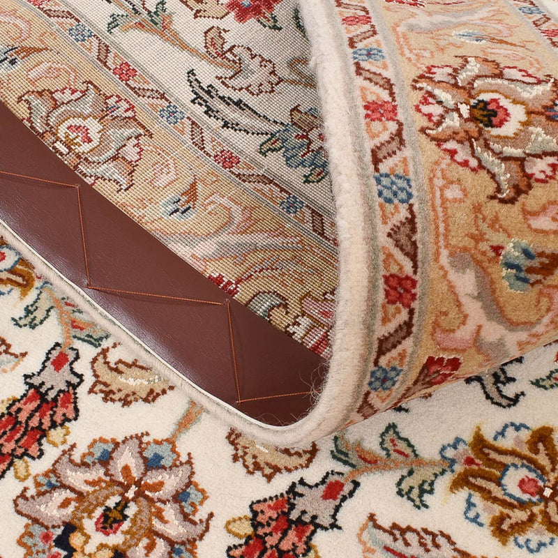 Täbriz - 60 Raj Teppich 83x320cm - Perserteppich - caramel