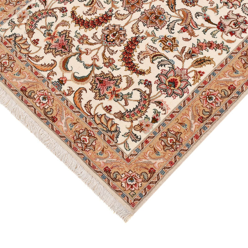 Täbriz - 60 Raj Teppich 77x320cm - Perserteppich - caramel