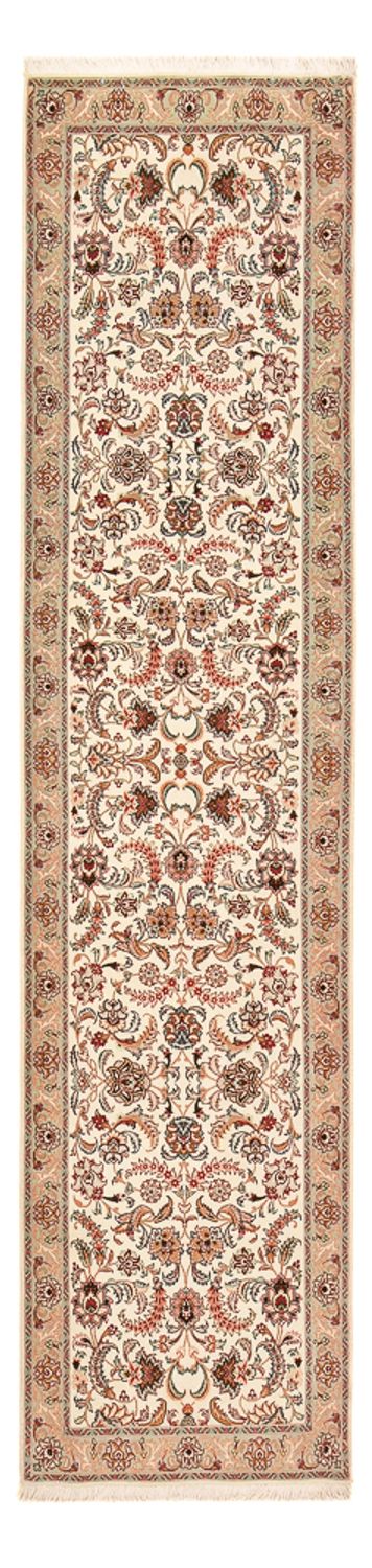Täbriz - 60 Raj Teppich 74x312cm - Perserteppich - caramel