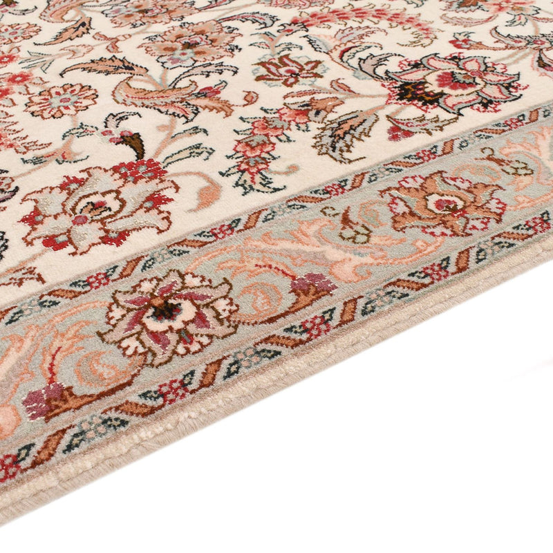 Täbriz - 60 Raj Teppich 74x312cm - Perserteppich - caramel