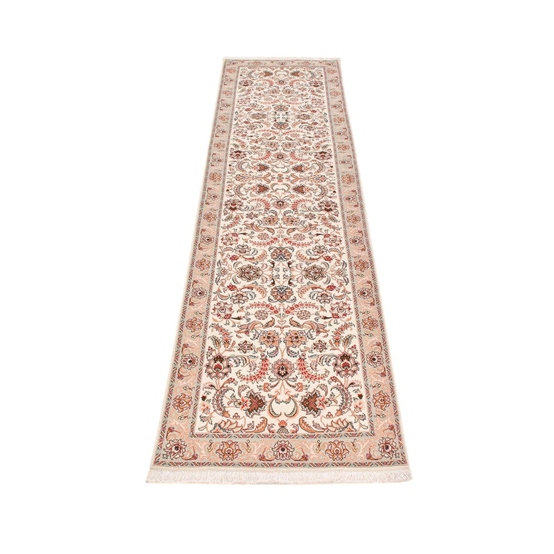 Täbriz - 60 Raj Teppich 74x312cm - Perserteppich - caramel
