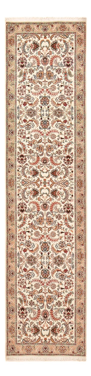 Täbriz - 60 Raj Teppich 77x315cm - Perserteppich - caramel