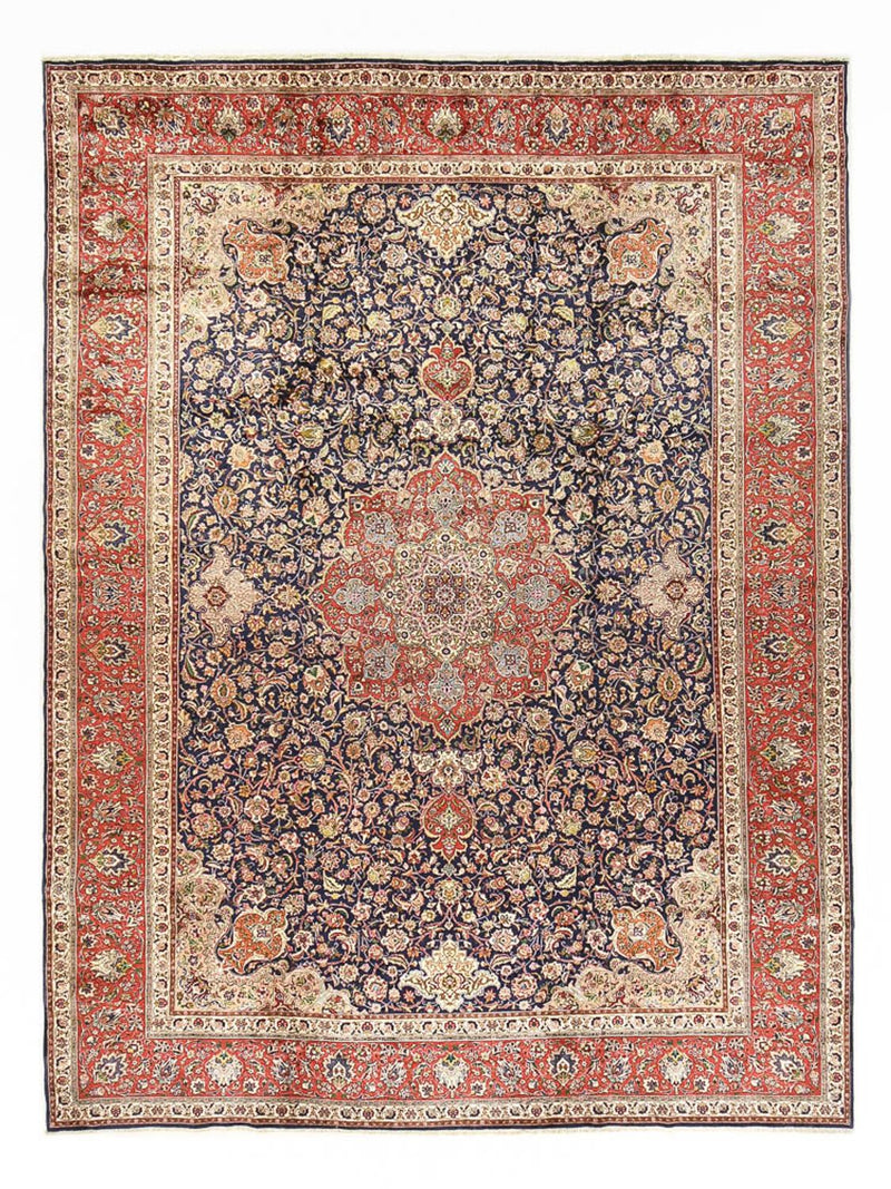 Täbriz - 40 Raj Teppich 353x500cm - Perserteppich - hellrot